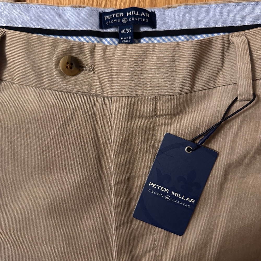 Peter Millar Men's Khaki Pants